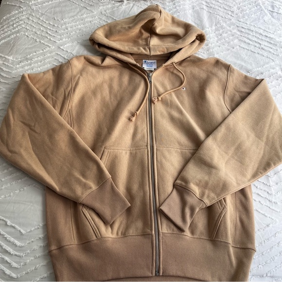 Champion x UO Exclusive // Zip-Up Sweatshirt - Picture 4 of 8